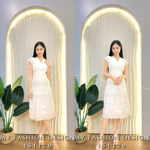 🔥爆款新品🔥高品质桐花连体裙 RM75.65 Only🌸 （原价 RM89 ）（1-J3）