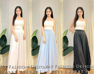 🔥爆款新品🔥高品质高腰西装宽脚长裤 RM67.15 Only🌸 （原价 RM79 ）（1-R4）