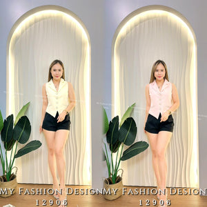 🔥爆款新品🔥高品质锦棉马甲时装上衣 RM55.25 Only🌸 （原价 RM65 ）（1-J2）