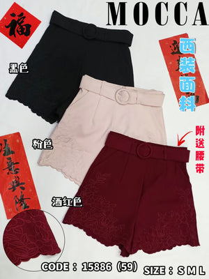 （补现货）16969高品质气质款西装高腰短裤 RM59 Only🌸