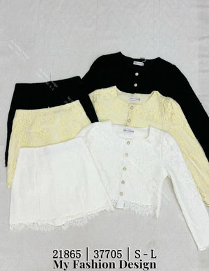 爆款新品🔥高品质气质款蕾丝套装 上衣 ➕ 裤裙 RM109 Only🌸（1-E3）