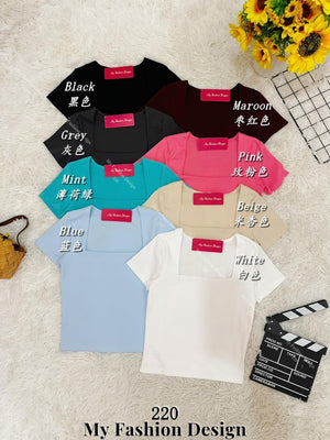 爆款新品🔥高品质百搭方领棉质上衣 RM39 Only🌸