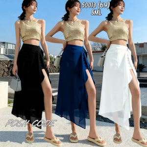 （补现货）50013高品质雪纺网纱拼接短裤 RM69 Only🌸