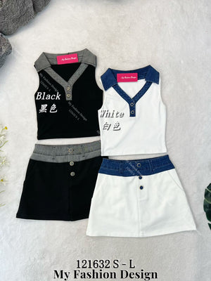 爆款新品🔥高品质气质款时装套装 上衣 ➕ 裤裙 RM109 Only🌸