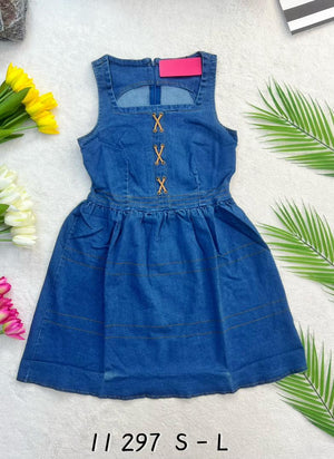 高品质气质款牛仔连体裙 RM89 Only🌸（1-H3）