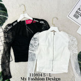 爆款新品🔥高品质气质款蕾丝拼接上衣 RM39.90 Only（原价 RM65）（1-B2）