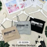 爆款新品🔥高品质吊带自带胸垫上衣 RM19.90 Only🌸（原价 RM39）（1-B3）