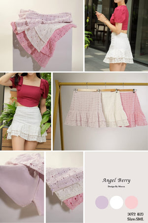 爆款新品🔥高品质高腰桐花裤裙  RM19.90 Only🌸 （原价 RM62）