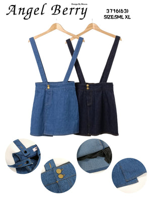 爆款新品🔥高品質背带牛仔裤裙 RM63 Only🌸 （补现货）