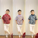 🏮MFD独家亲子系列🏮高品质提花款男童唐装上衣 RM125 ONLY（2-I3）