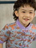 🏮MFD独家亲子系列🏮高品质提花款男童唐装上衣 RM125 ONLY（2-I3）