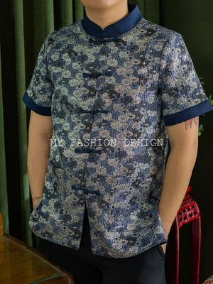 🏮MFD独家亲子系列🏮高品质提花男士款唐装上衣 RM129 ONLY（1-G1）