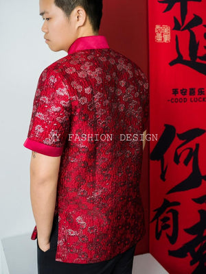 🏮MFD独家亲子系列🏮高品质提花男士款唐装上衣 RM129 ONLY（2-I2）