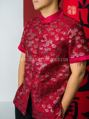 🏮MFD独家亲子系列🏮高品质提花男士款唐装上衣 RM129 ONLY（2-I2）