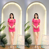 爆款新品🔥高品质皱褶棉质连衣裙 RM59 Only 🌸 （2-F3）