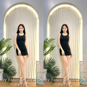 独家爆款🔥 高品质百搭棉质皱褶连体裙 RM69 Only🌸(2-K4)