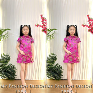 🧨金卡独家爆款🧨高品质亲子款女童提花连体裙 RM89 Only🌸（1-L3）