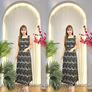 🧨黑卡独家爆款🧨高品质气质款蕾丝套装 上衣 ➕ 裙子 RM109 Only🌸(1-F2)