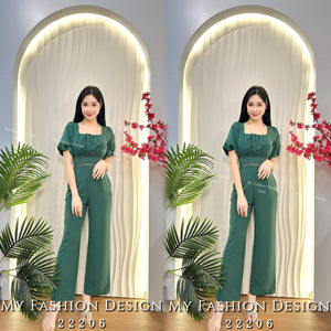 爆款新品🔥高品质气质款连体长裤 RM95 Only🌸（1-H2）