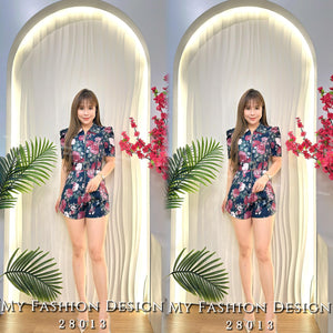 爆款新品🔥高品质气质花花连体短裤 RM89 Only🌸（2-Q2）