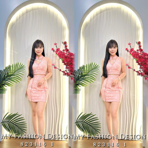 爆款新品🔥高品质蕾丝款旗袍套装 上衣 ➕ 裤裙 RM109 Only🌸（1-F4）