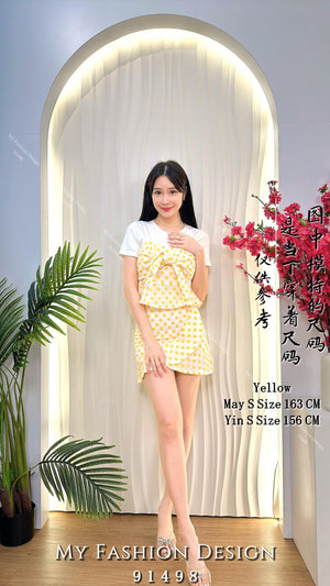 爆款新品🔥高品质气质款桐花套装 上衣 ➕ 裤裙 RM109 Only🌸（2-T2）