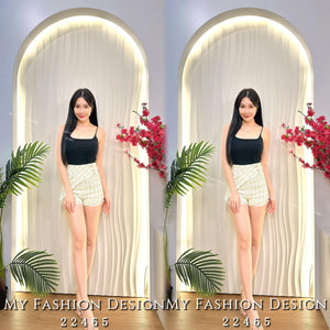 爆款新品🔥高品质气质款高腰小香短裤 RM65 Only🌸（2-U2）