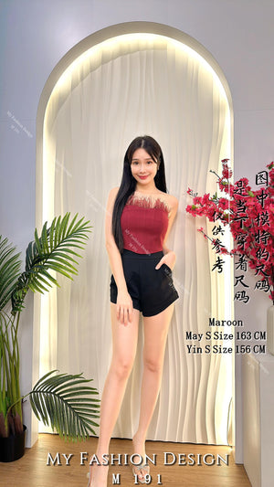 爆款新品🔥高品质气质款抹胸时装上衣 RM62 Only🌸（2-U3）