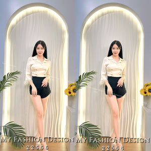 爆款新品🔥高品质缎面拼接毛毛外套 RM65 Only🌸 （1-J3）