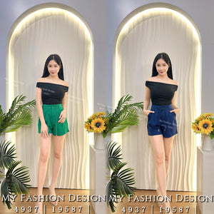 爆款新品🔥高品质高腰休闲罗马短裤 RM59 Only🌸