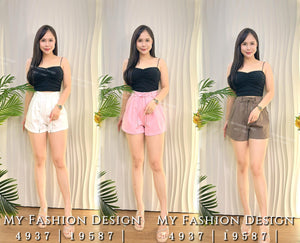 爆款新品🔥高品质高腰休闲罗马短裤 RM59 Only🌸