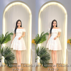 🔥黑卡独家爆款🔥高品质气质皱褶款连体裙 RM89 Only🌸（1-F3）