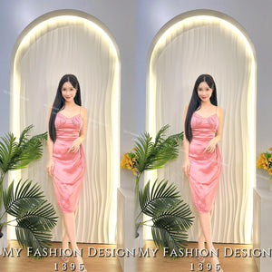 🔥黑卡独家爆款🔥高品质吊带修身连体裙 RM89 Only🌸 (1-G4)