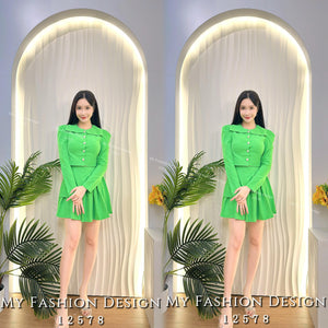 爆款新品🔥高品质气质款时装套装 上衣 ➕ 裤裙 RM109 Only🌸（1-B1）