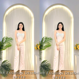 @爆款新品🔥高品质吊带连体长裤 RM92 Only🌸（2-R4）