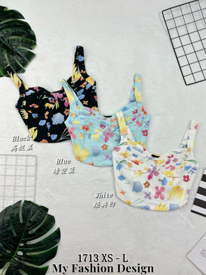 黑卡独家爆款🔥 高品质气质款花花时装上衣 RM65 Only🌸 （2-D2）