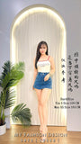 独家爆款🔥 高品质高腰牛仔裤裙 RM45.90  Only🌸（原价 RM69 ）（2-B3）
