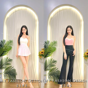 🔥黑卡独家爆款🔥 高品质气质抹胸款时装上衣 RM65 Only🌸（2-O3）