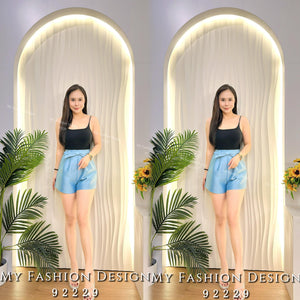 🔥黑卡独家爆款🔥 高品质高腰蝴蝶结短裤 RM65 Only🌸（2-N3）