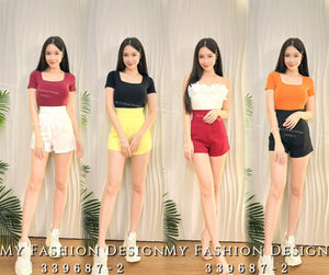 🔥黑卡独家爆款🔥高品质高腰罗马短裤 RM65 Only🌸（1-A3）