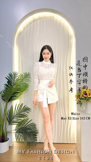 🔥黑卡独家爆款🔥高品质蕾丝款套装 上衣 ➕ 裤裙 RM118 Only🌸 （2-K2）