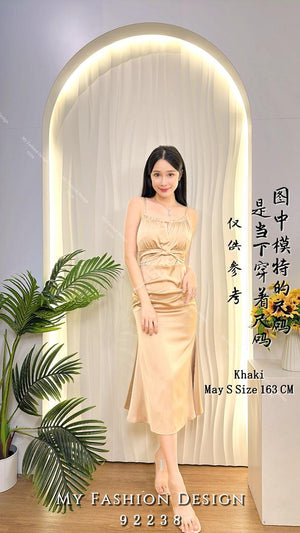 黑卡独家爆款❤🔥高品质吊带款SATIN连体裙 RM109 Only🌸（2-P2）