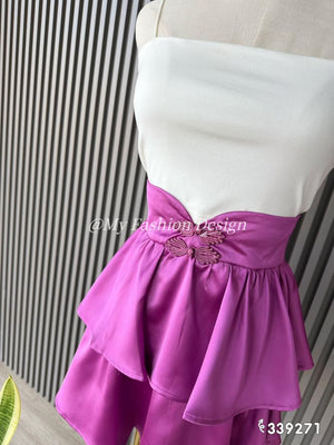 🔥黑卡独家爆款🔥高品质高腰缎面蛋糕裤裙 RM59 Only🌸(3-W4)