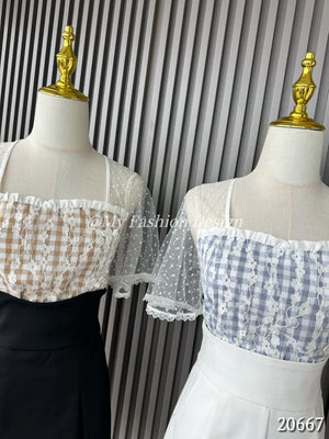 爆款新品🔥高品质气质款蕾丝时装上衣 RM59 Only🌸（1-E4）（3-E3）