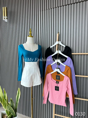 黑卡独家爆款🆕高品质百搭棉质长袖上衣RM49 Only🌸（3-O2）