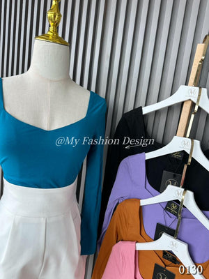 黑卡独家爆款🆕高品质百搭棉质长袖上衣RM49 Only🌸（3-O2）