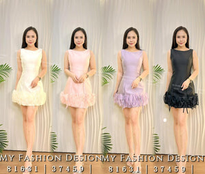 爆款新品🔥 高品质气质款花边连体裤裙 RM109 Only🌸（2-T3）