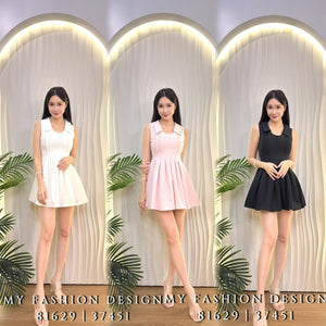 爆款新品🔥 高品质POLO领口连体裤裙 RM89 Only🌸(2-G4)