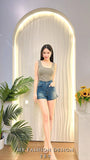 爆款新品🔥 高品质百搭螺纹棉质背心 RM19.90 Only🌸 （原价 RM49 ）（1-L2）