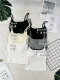 ⚠️【预购】爆款新品🔥 高品质吊带螺纹上衣 RM39.90 Only🌸 （自带胸垫）